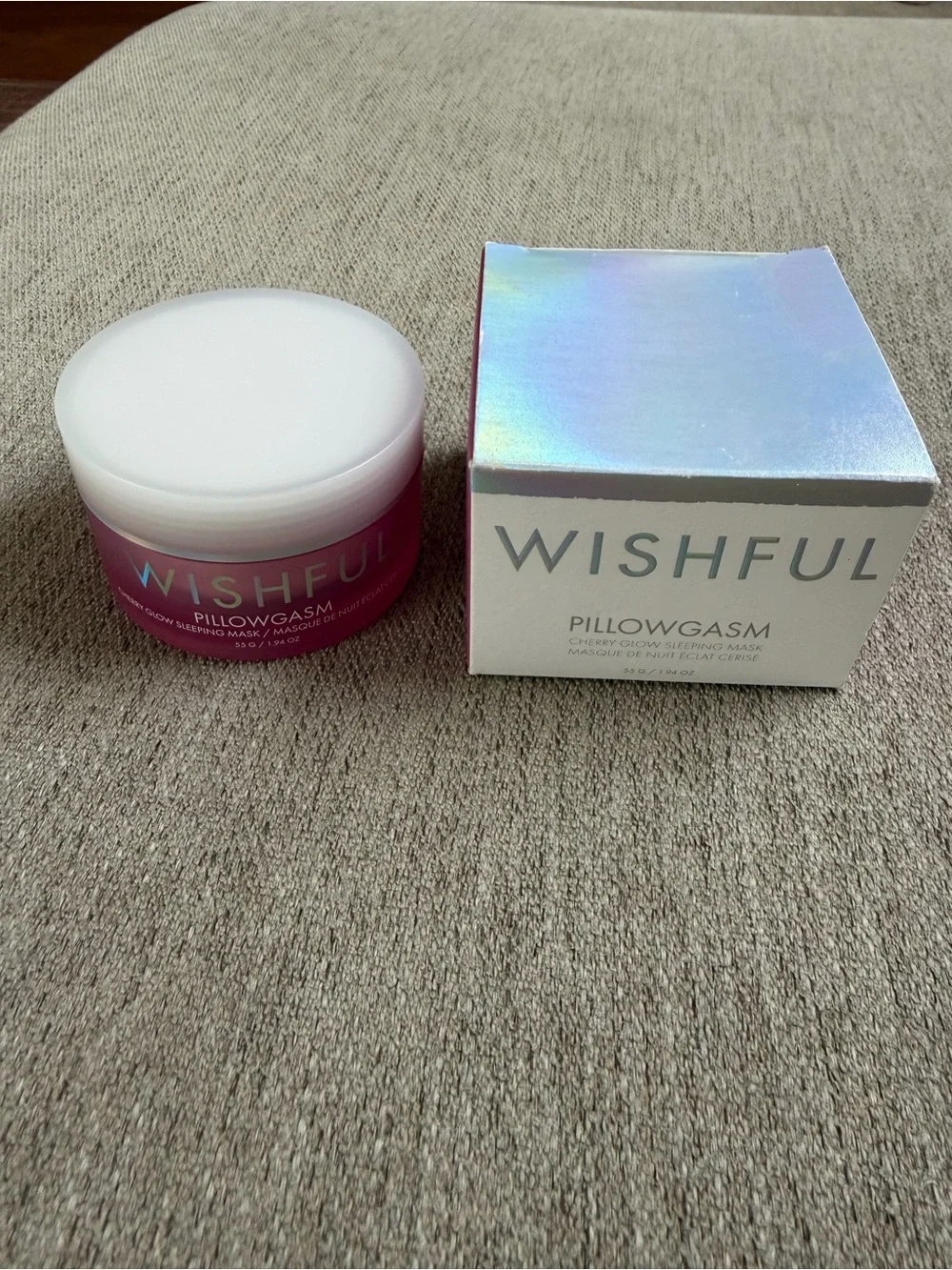 Pillowgasm Cherry Glow Sleeping Mask - Pink